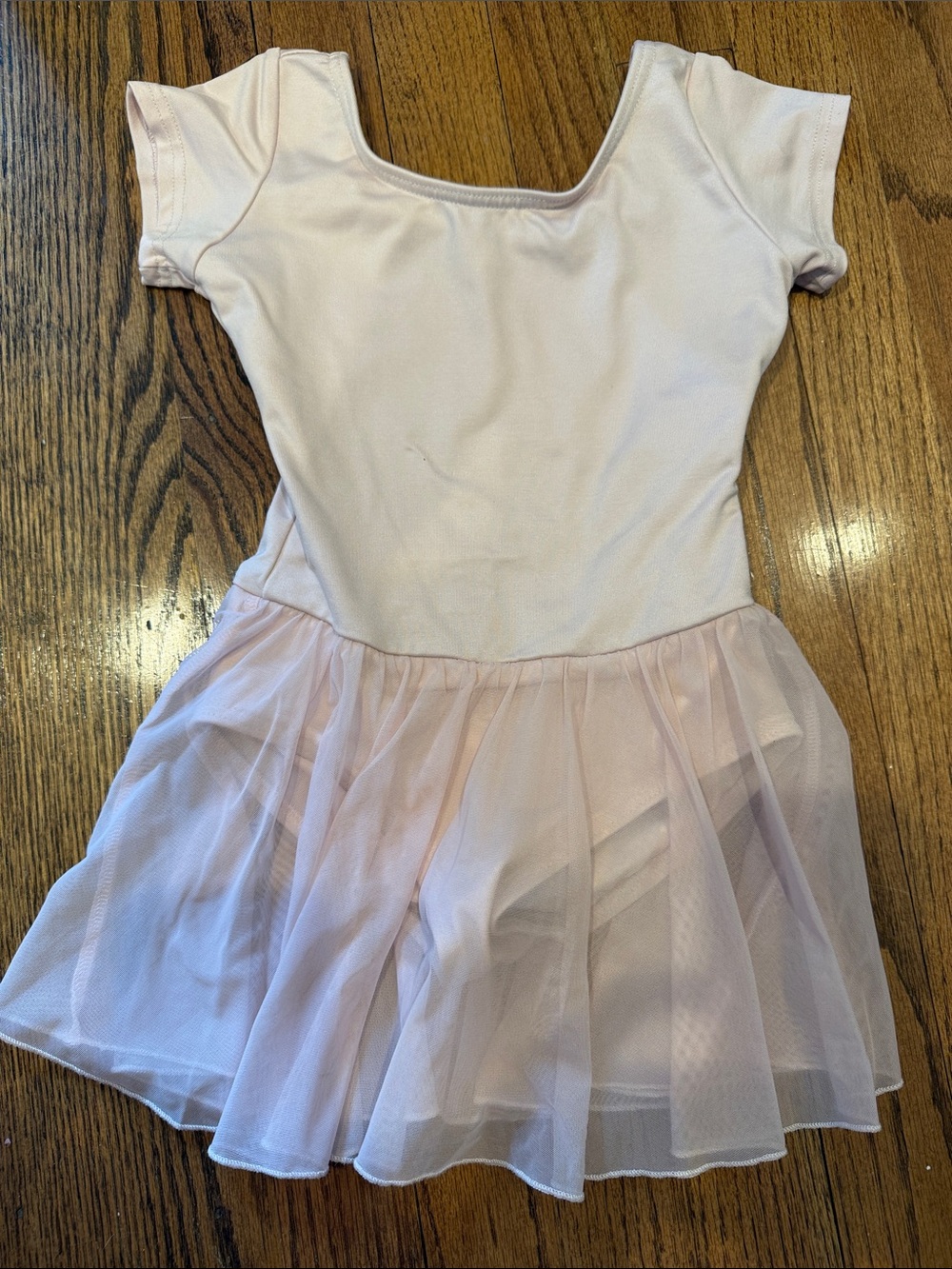 Capezio Studio Collection Short Sleeve Dress - Girls × 1 pink